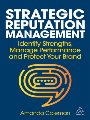 cover image of Strategic Reputation Management